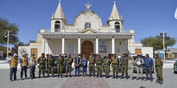 Operativo en La Tirana finaliza con dos detenidos y refuerza presencia del Estado en la Provincia del Tamarugal