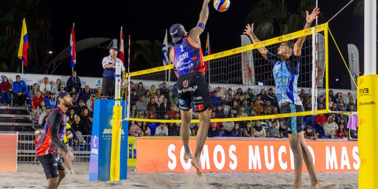 Argentina y Brasil hoy en la gran final del Circuito Sudamericano de Vóleibol Playa en Arena Cavancha