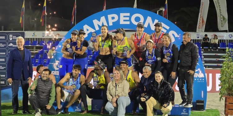 De Arena Cavancha a Australia: Chile, Brasil, Argentina, Uruguay, Perú y Paraguay clasifican al Mundial de Vóleibol Playa
