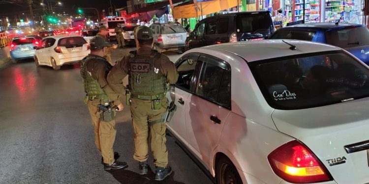 Controles Integrados en Pica y Alto Hospicio dejan cinco detenidos