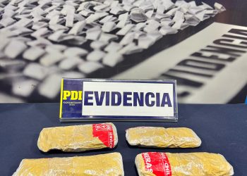 Dos bolivianos son sorprendidos con cocaína base en paso fronterizo
