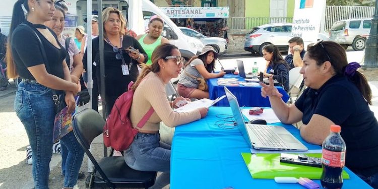 Diversos servicios públicos participaron en Plaza Ciudadana de Pica