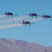 Espectacular presentación de la escuadrilla de alta acrobacia “Halcones” en Iquique