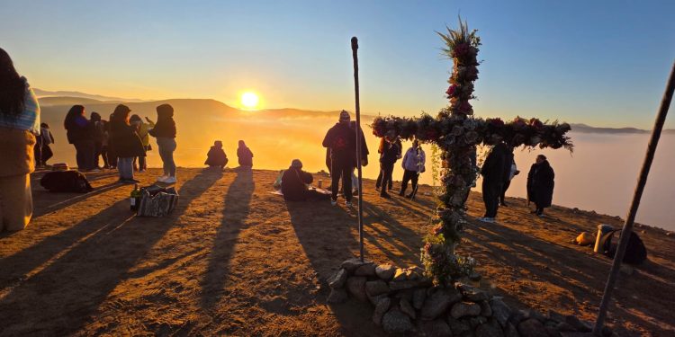Más de medio millar de personas celebraron el Willka Kuti 5533 en Alto Hospicio