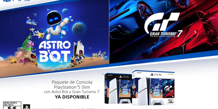 PlayStation 5 llega con nuevo bundle: Astro Bot y Gran Turismo 7 gratis junto con la consola