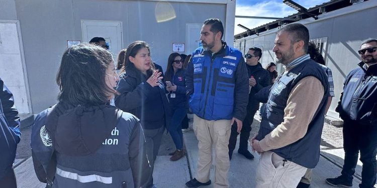 OMS/OPS realiza visita a la región de Tarapacá para evaluar sistema de salud para migrantes y refugiados