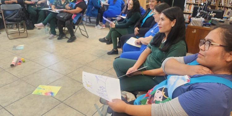 JUNJI trabaja el programa Biblioteca Migrante