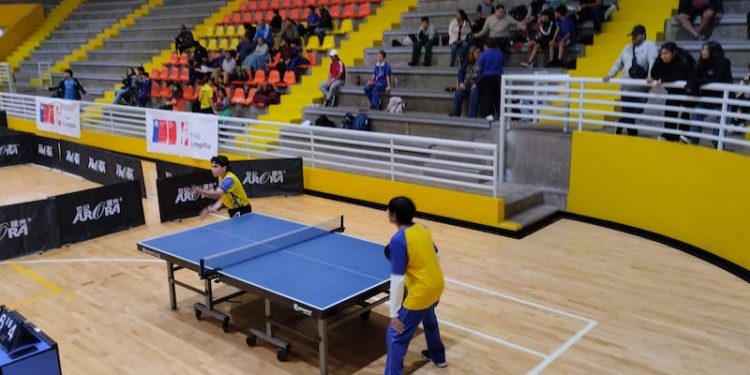 Tenimesistas de Alto Hospicio se lucen en juegos deportivos escolares regionales