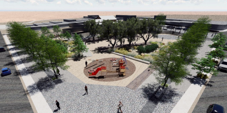 Licitan obras de nueva plaza Sol Naciente en Alto Hospicio: Tendrá 5.800 m² para áreas de esparcimiento