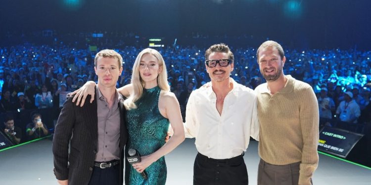 El elenco de los 4 Fantásticos: Primeros Pasos sorprendió a los fans en Ccxp México 2025