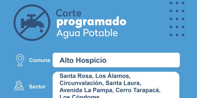 Aguas del Altiplano realizará mejoras en la red de agua potable de sector La Tortuga de Alto Hospicio