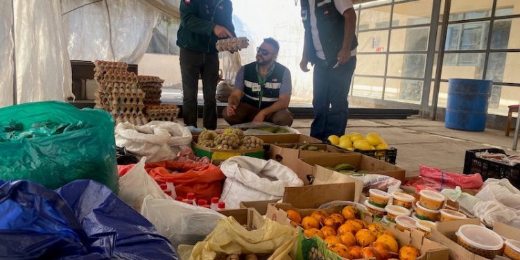 Fiscalización del SAG refuerza control en Terminal Asoagro y sus inmediaciones para evitar la comercialización de productos de riesgo