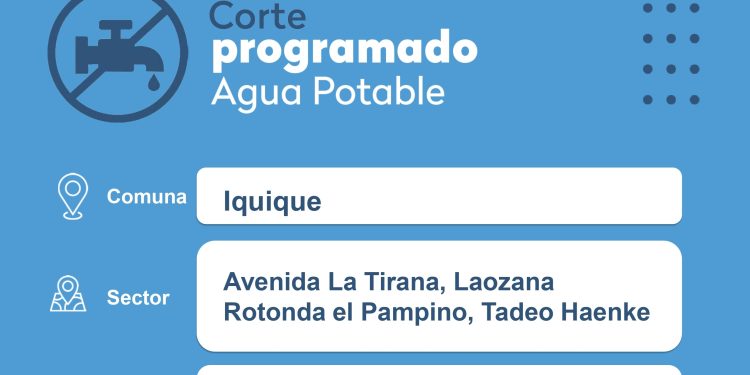 Aguas del Altiplano ejecutará mejoras en red de agua potable en dos sectores de Iquique