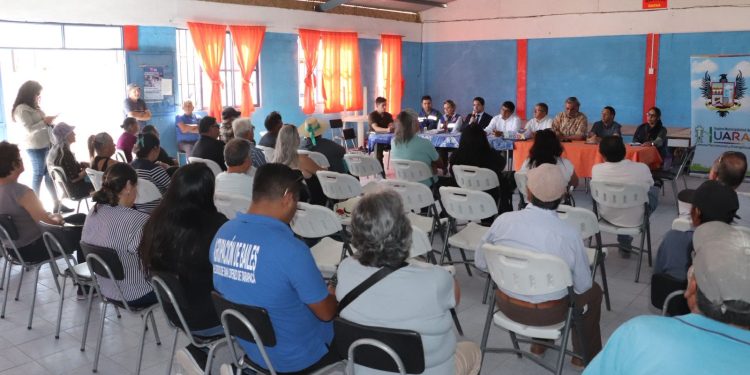 Vecinos y autoridades se reúnen en Tarapacá para coordinar Fiesta de San Lorenzo