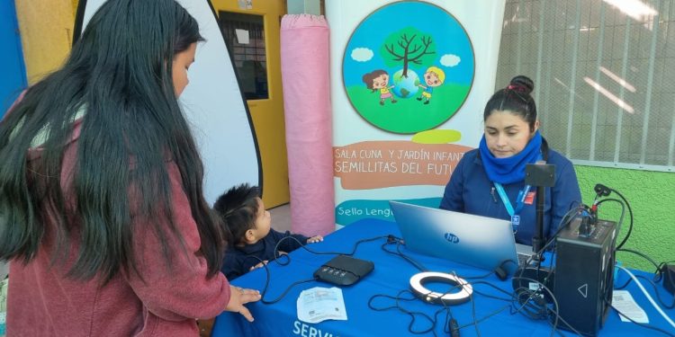 Párvulos del jardín infantil Semillitas del Futuro obtienen por primera vez su cédula de identidad