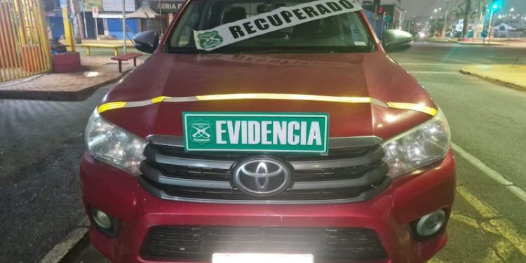 Robo de camioneta en Iquique termina con detención en Alto Hospicio gracias a cámaras de seguridad