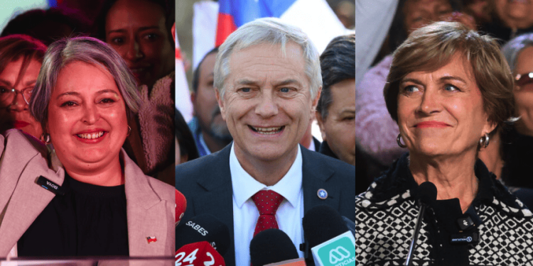 Encuesta Cadem: Jeannette Jara (26%) lidera por primera vez la carrera presidencial, seguida de cerca por José Antonio Kast (22%) y Evelyn Matthei (18%)