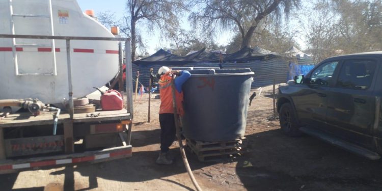 Aguas del Altiplano habilitará puntos de reparto alternativos en La Tirana