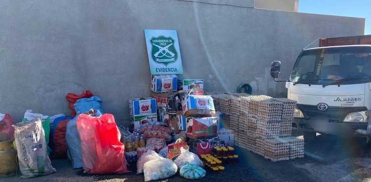 Carabineros de Huara decomisaron 9 mil huevos en control carretero