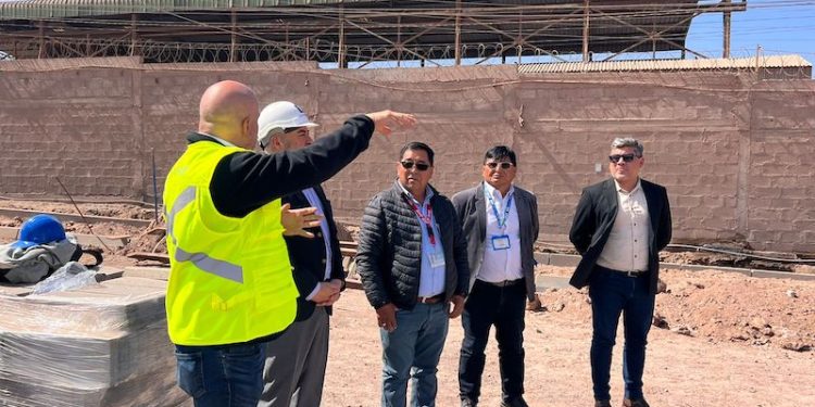 Obras del centro de carga para 24 buses eléctricos presentan 45% de avance