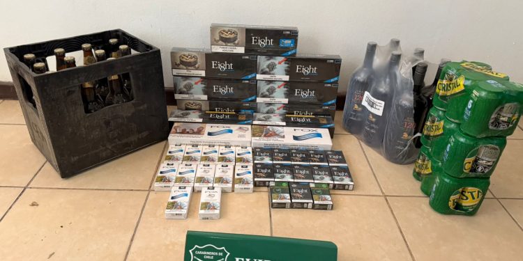 Carabineros detiene a mujer por contrabando y venta ilegal de alcohol en La Tirana