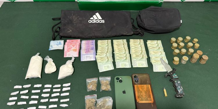 Detenido por tráfico de drogas y porte de munición tras seguimiento policial en Alto Hospicio