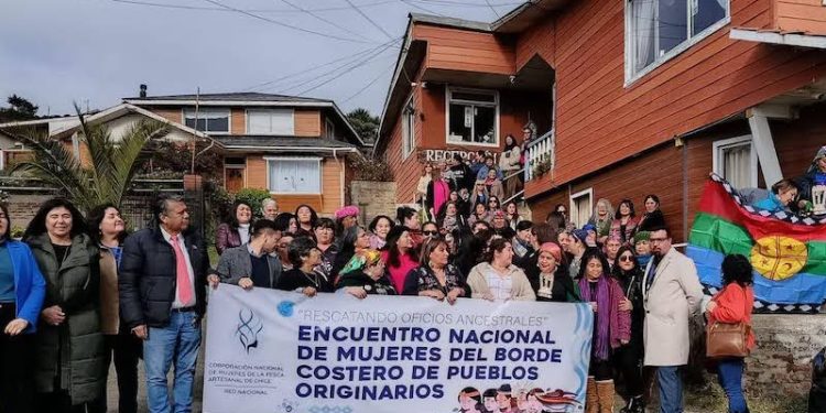 Encuentro de Mujeres del Borde Costero  convocó a más de 80 mujeres del mar de todo el país en Puerto Saavedra