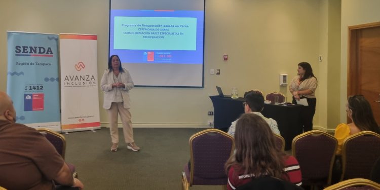 Egresan nuevos Pares Especialistas en Recuperación impulsado por SENDA y Avanza Inclusión