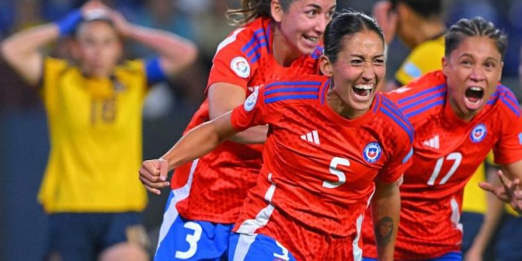 Por Copa América Femenina Chile ganó 2-1 a Ecuador