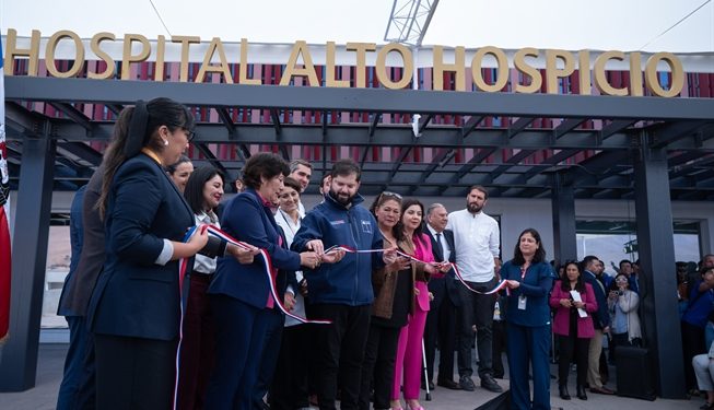 Presidente Gabriel Boric inaugura el Hospital de Alto Hospicio