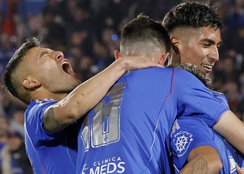 Universidad de Chile goleó 5-0 a Guaraní por la Copa Sudamericana