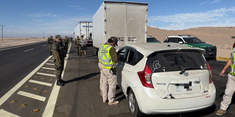 Cinco detenidos en servicios preventivos de Carabineros de Tarapacá