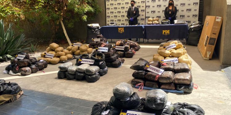 Operación Caleño: Investigación de PDI y Fiscalía permitió detener a un noveno imputado por el tráfico de casi 300 kilos de droga