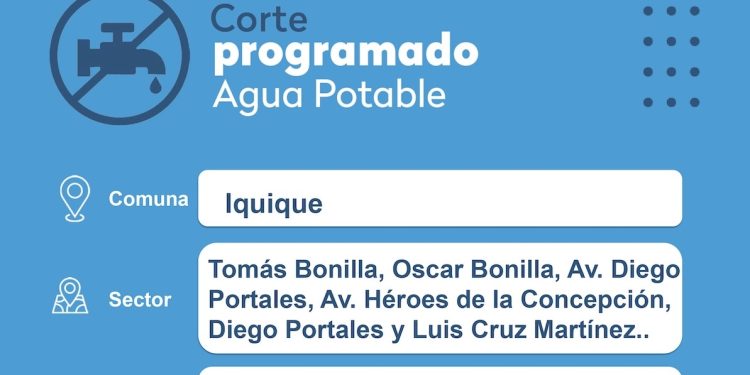 Aguas del Altiplano realizará mejoras en redes de agua potable en dos sectores de Iquique