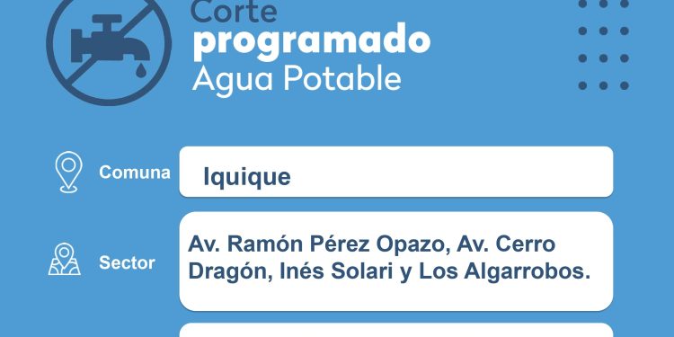 Aguas del Altiplano ejecuta obras de mejora en Iquique y Alto Hospicio