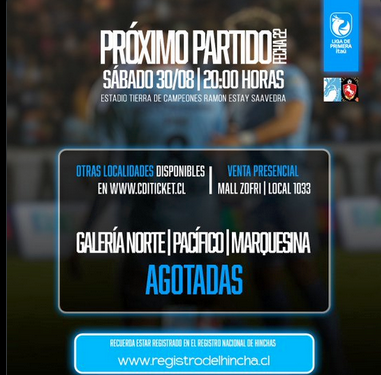 Dragones Celestes esperan este sábado en el Tierra de Campeones a Deportes Limache