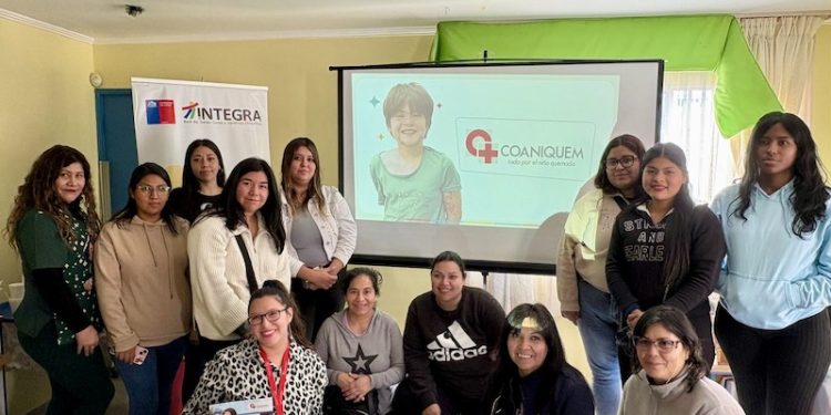 Fundación Integra Tarapacá y COANIQUEM se unen para prevenir quemaduras en las niñas y niños