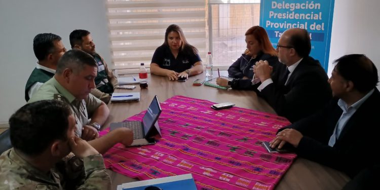 Autoridades refuerzan coordinación en seguridad fronteriza en la provincia del Tamarugal