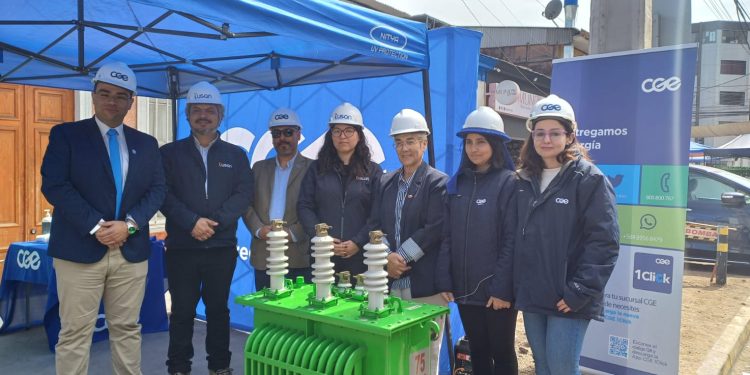 CGE y Tusan lanzan innovador proyecto e instalan primeros transformadores eléctricos en Iquique