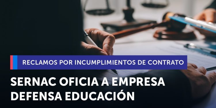 SERNAC oficia a Defensa Educación tras reclamos que apuntan a un cese de operaciones
