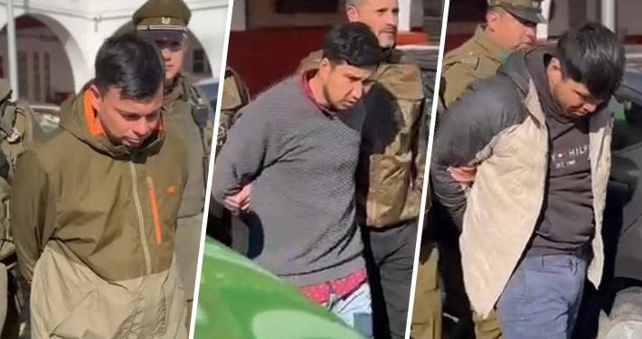 Carabineros del OS-9 detuvieron a los 3 reos fugados desde cárcel de Valparaíso