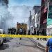Incendio afectó dos viviendas en calle Bolívar con Vivar y movilizó a voluntarios de 8 compañías