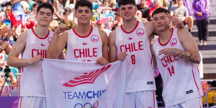  Chile aseguró medalla en el Básquetbol 3×3 en Panamericanos Junior