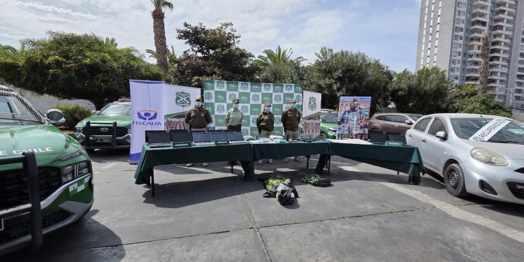 Operativo realizado por Carabineros finalizó con desarticulación de tres bandas delictuales