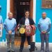 José Luis Farías, iquiqueño Campeón Nacional de Karate y Kick Boxing visitó el Museo del Deportes «Hernán Cortez Heredia»