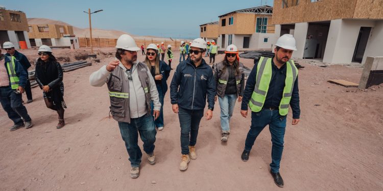 MINVU: Construcción de 220 viviendas de Altos de Playa Blanca 2 ya supera el 50% de avance