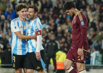 Argentina ganó 3-0 a Venezuela