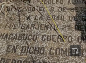 Sargento del Chacabuco, Adolfo Alvarado