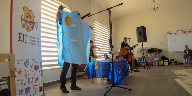 “Encuentros Itinerantes de Tarapacá” partió su primera edición con obra sobre el Cerro Dragón en Bajo Soga