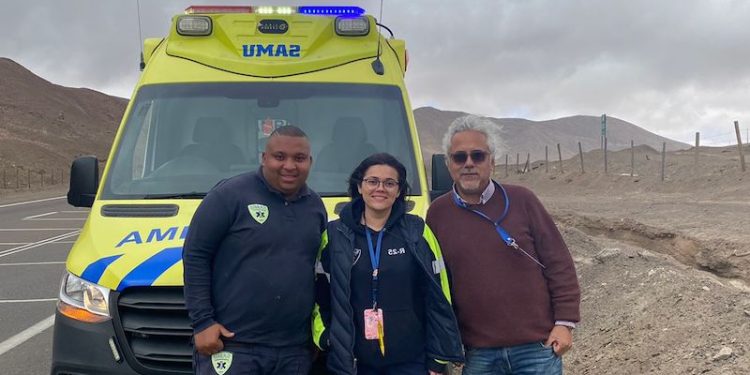 SSA implementa internet satelital en ambulancia del SAMU para fortalecer la red de emergencias